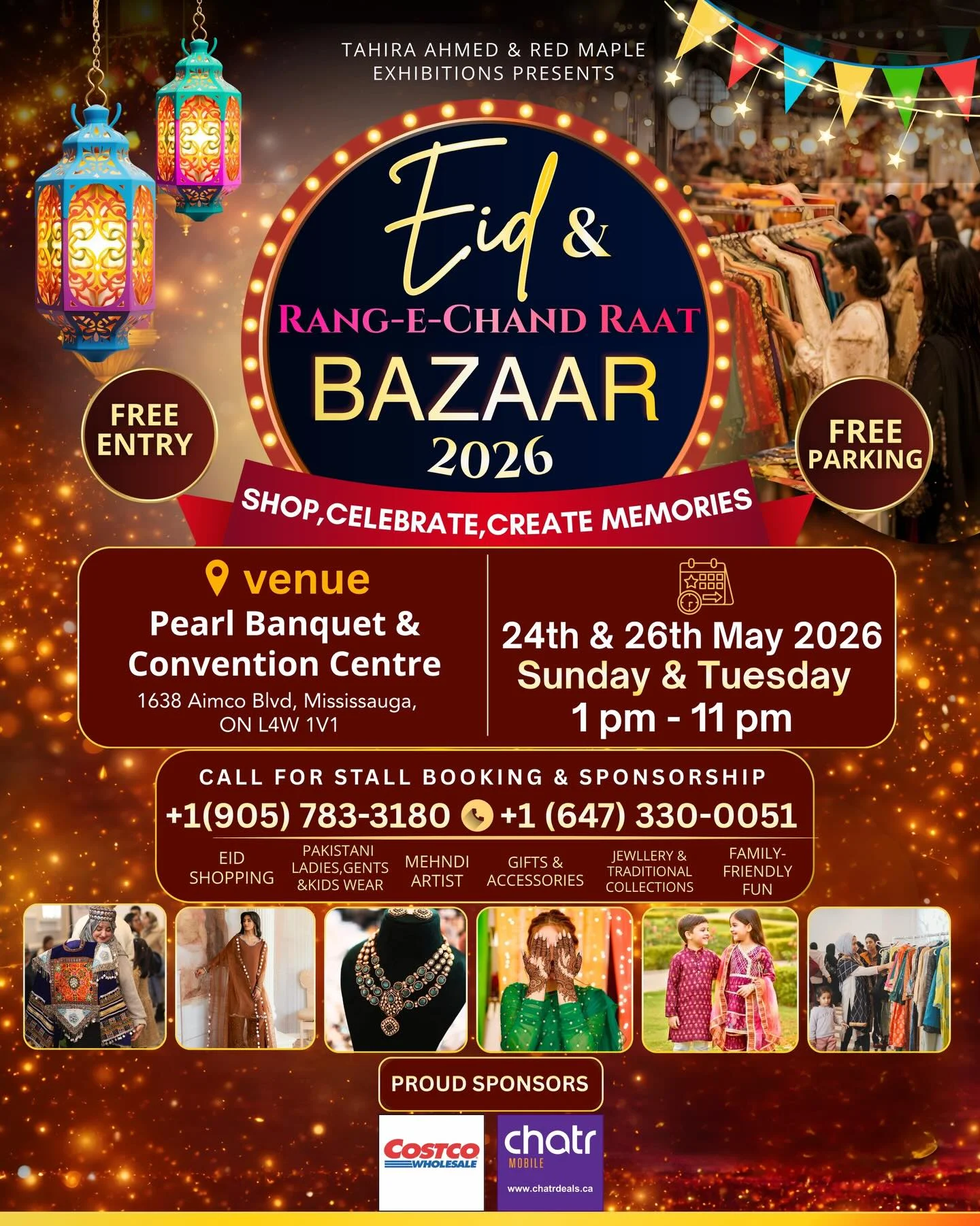 Red Maple Exhibition's Eid & Rang-e-Chand Raat Bazaar 2026